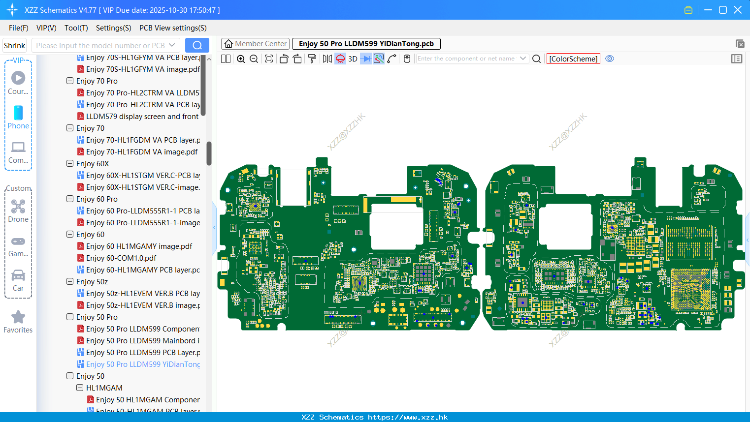 Huawei Enjoy 50 Pro LLDM599 bitmap